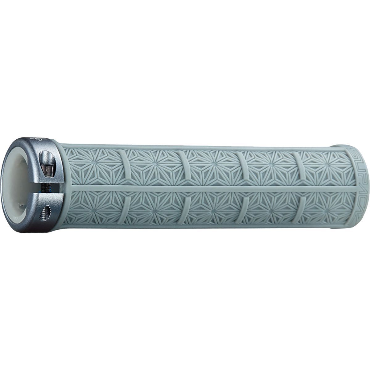 Supacaz Grizips Grips Gunmetal, Ano Gunmetal Star Ringz, 32mm