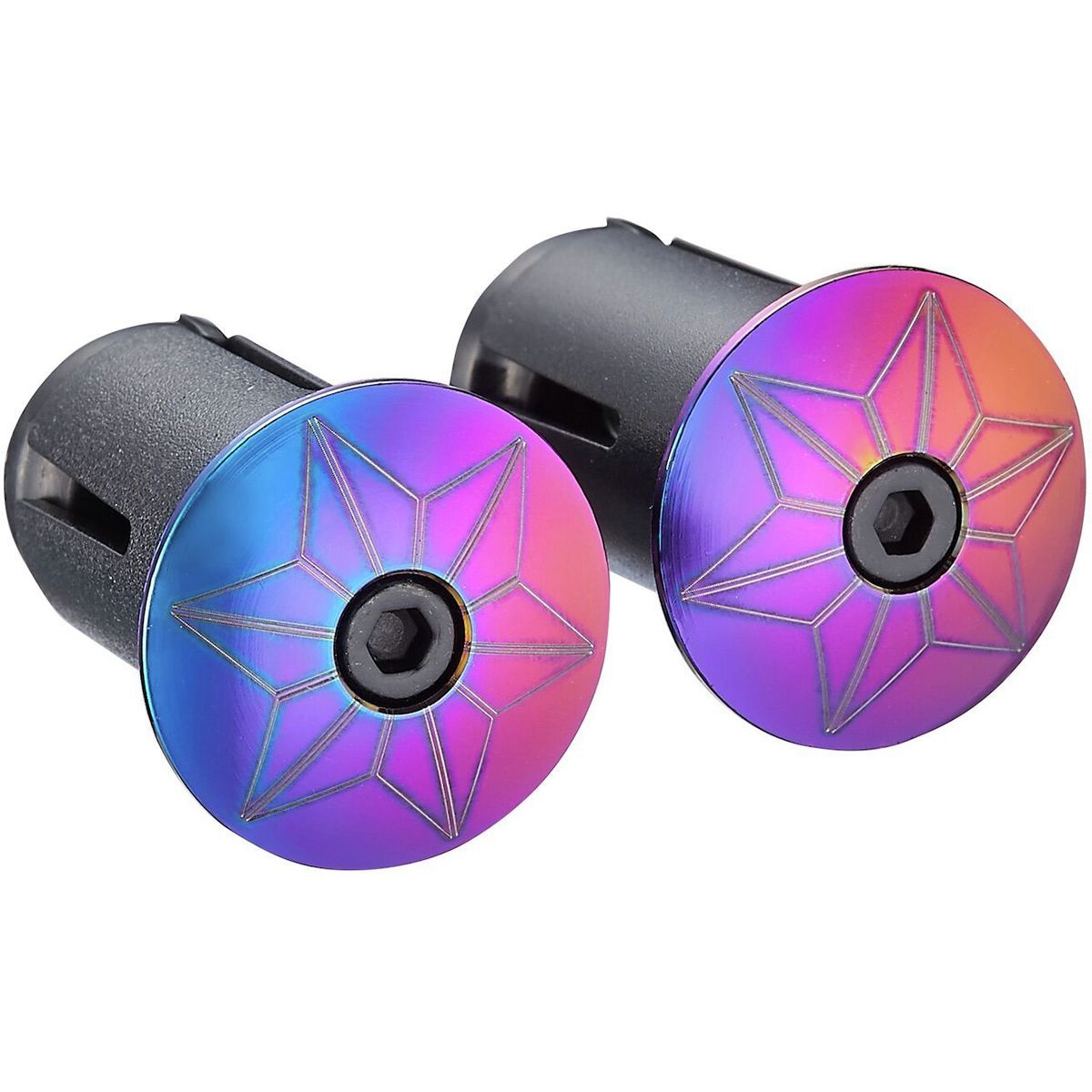 Supacaz Star Plugz Oil Slick, Set