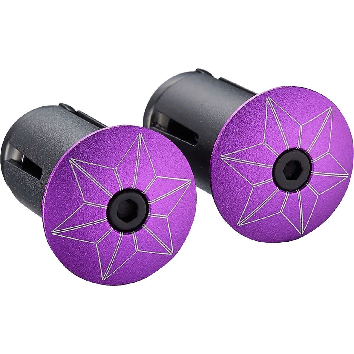 Supacaz Star Plugz Purple, Set