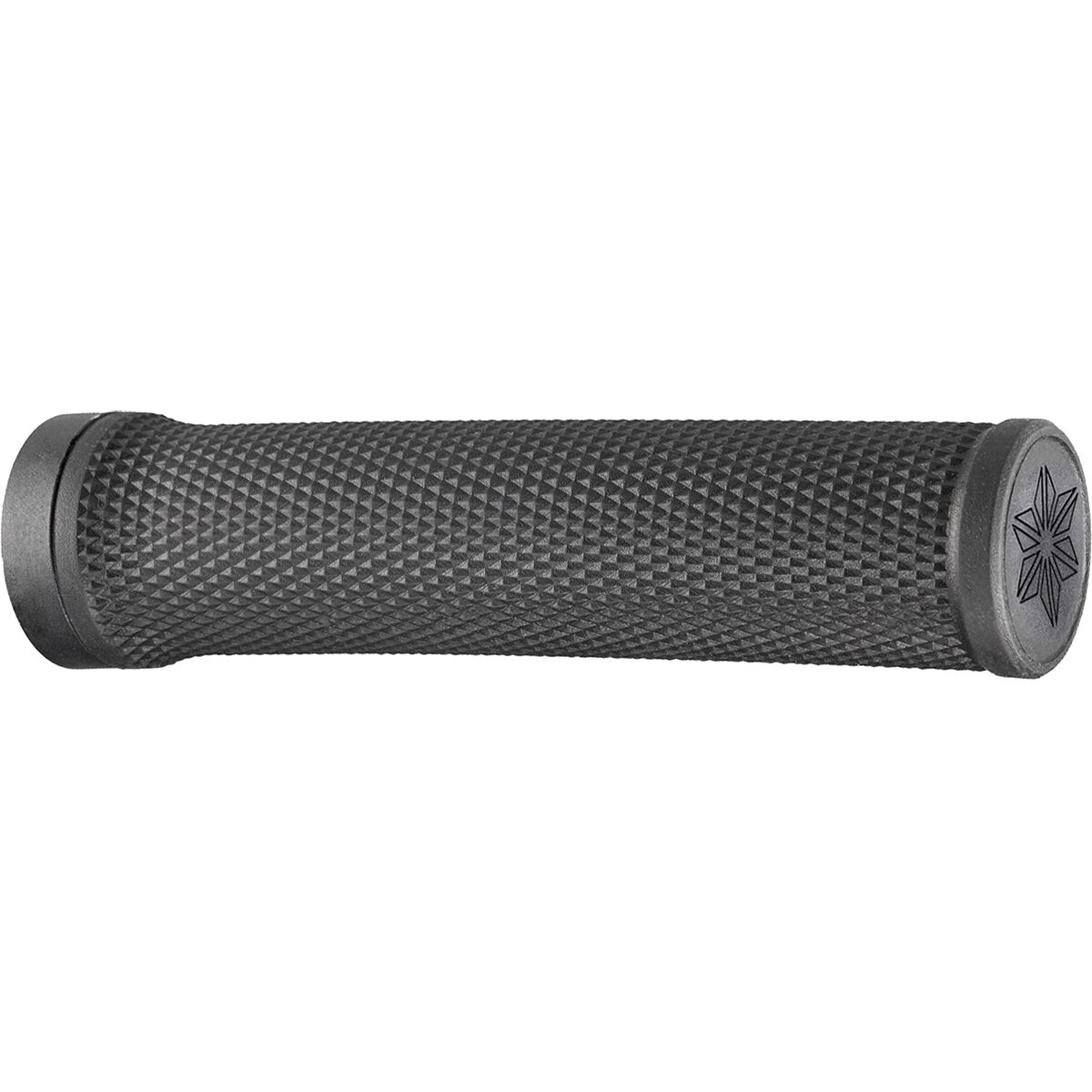 Supacaz Supacaz Diamond Kush Grips Black/Single Ring, One Size