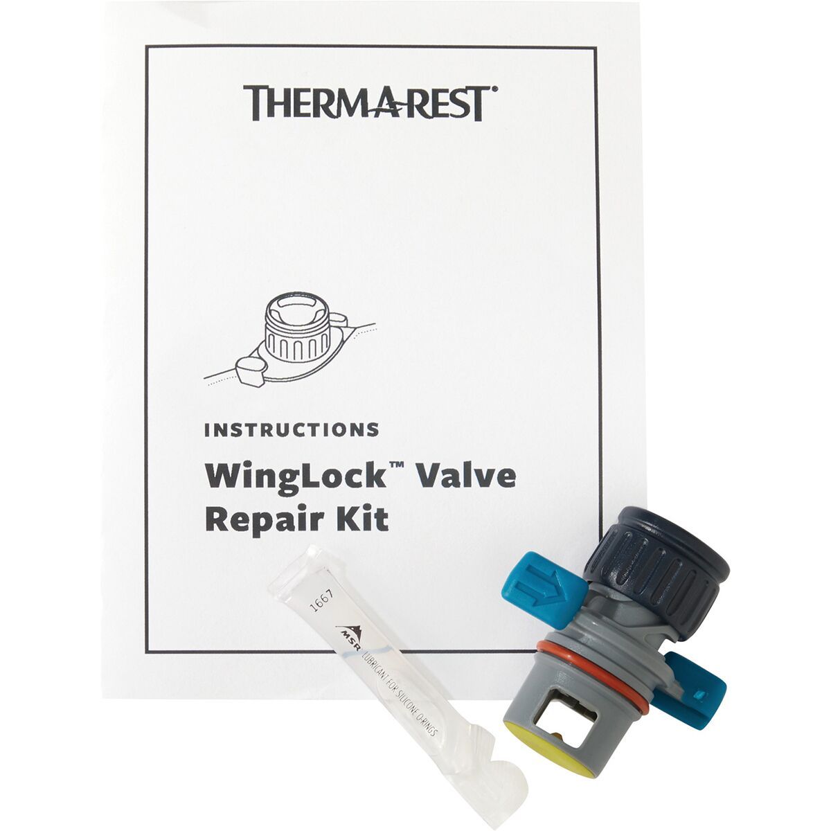 Image of Therm-a-Rest WingLock Valve Repair Kit No Color, One Smallize