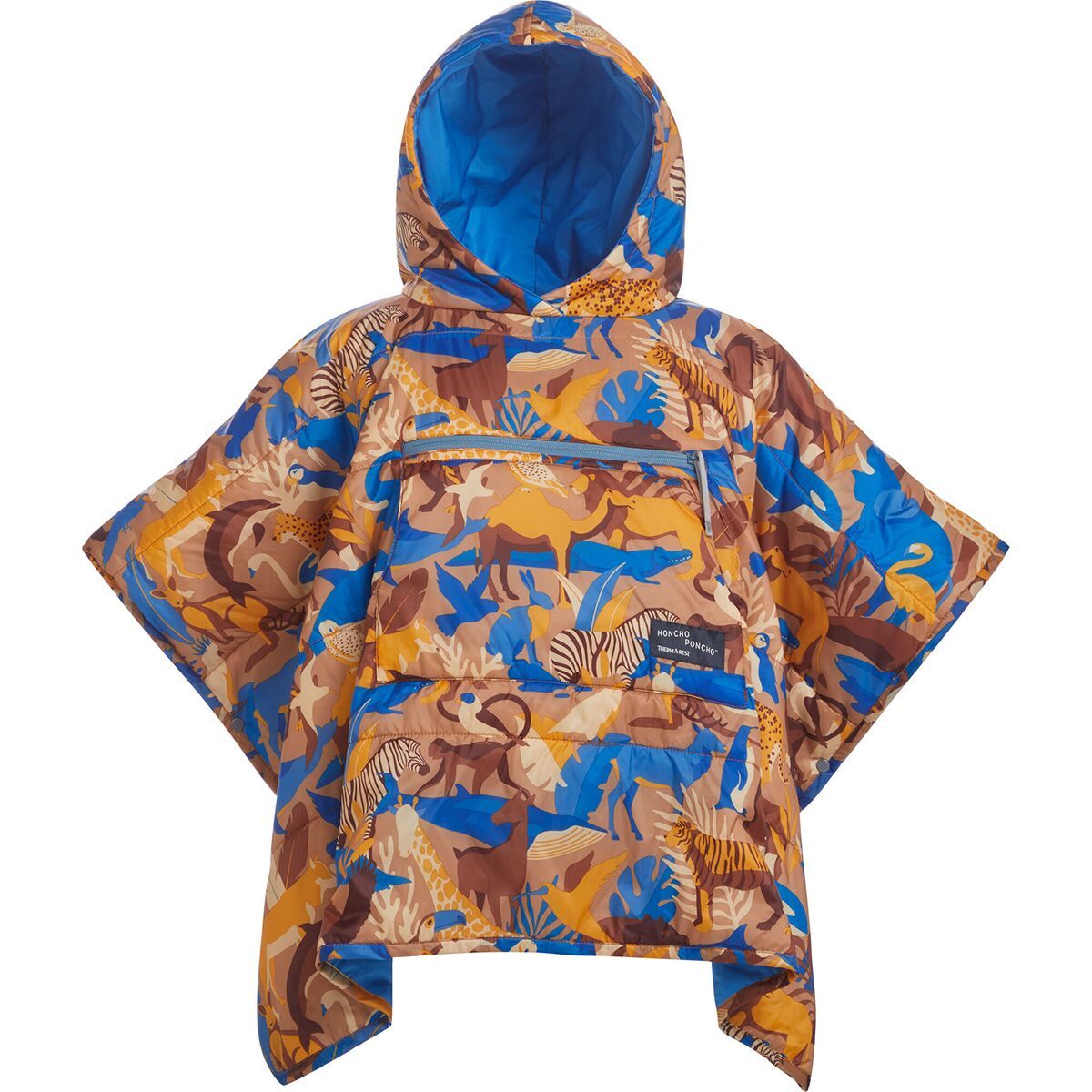 Image of Therm-a-Rest Honcho Poncho - Kids' Animal Print, One Size