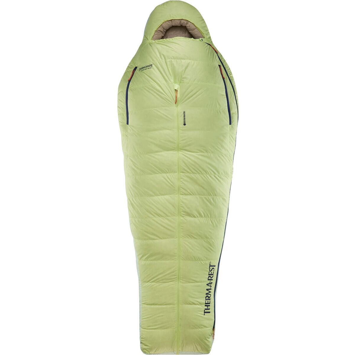 Therm-a-Rest Boost 650 Sleeping Bag: 32F Down Meadow Green, Short
