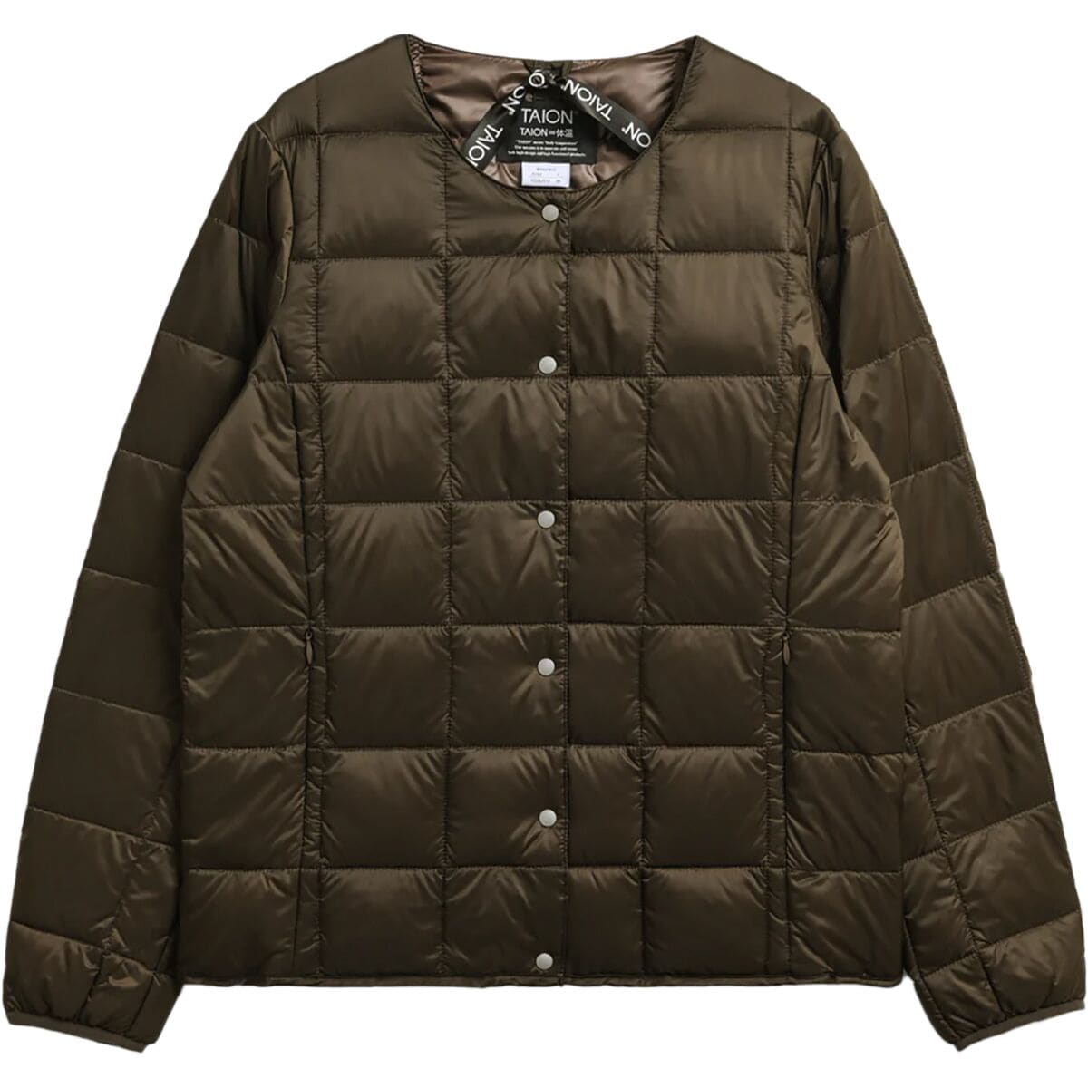 Crew sales neck jacket