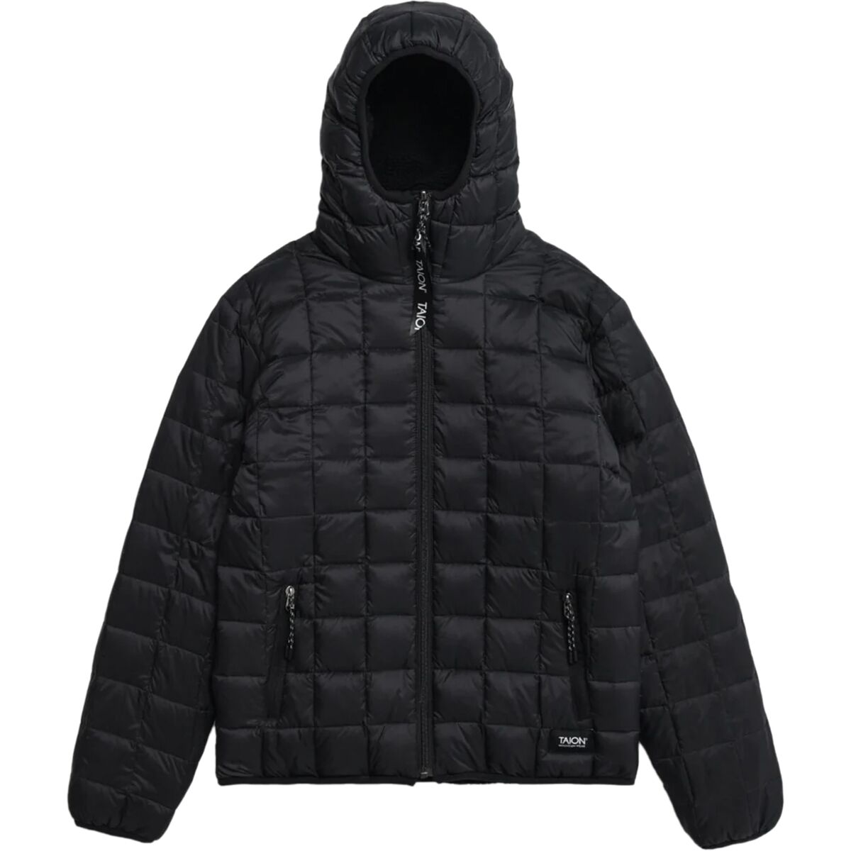 Taion Mountain Reversible Down x Boa Hoodie - Clothing
