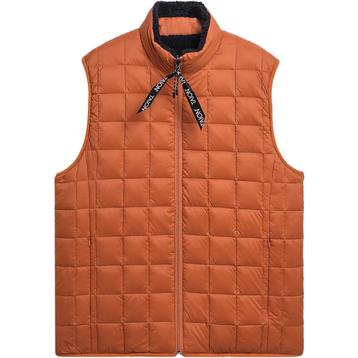 Taion Mountain Reversible Down x Boa Vest - Clothing