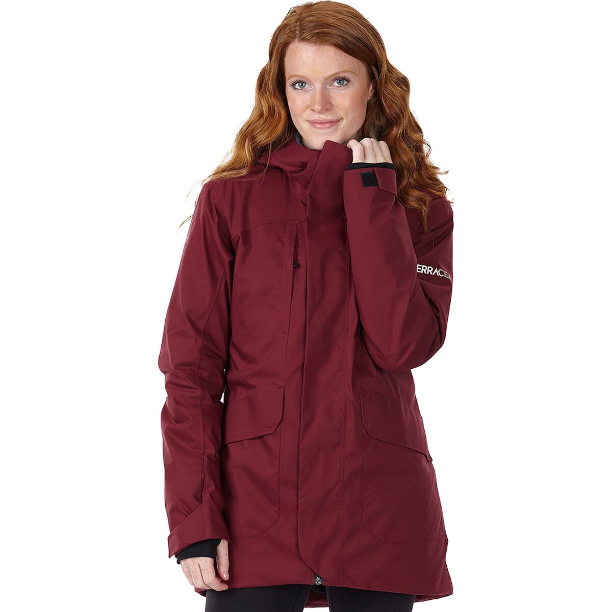 Terracea Huntington Insulated Ski Jacket - Women's Burgundy, Xs