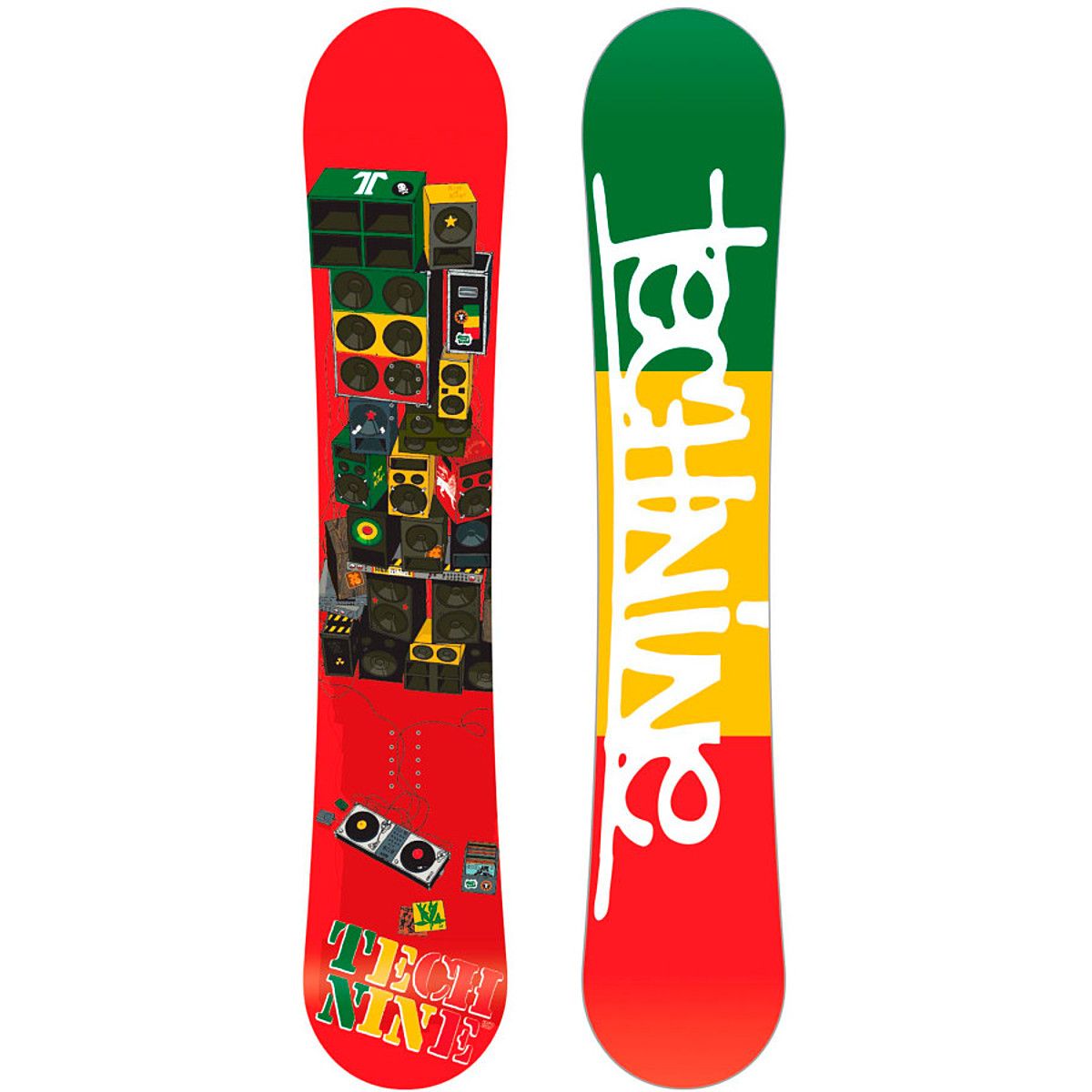 Technine Team Rasta Snowboard - Snowboard