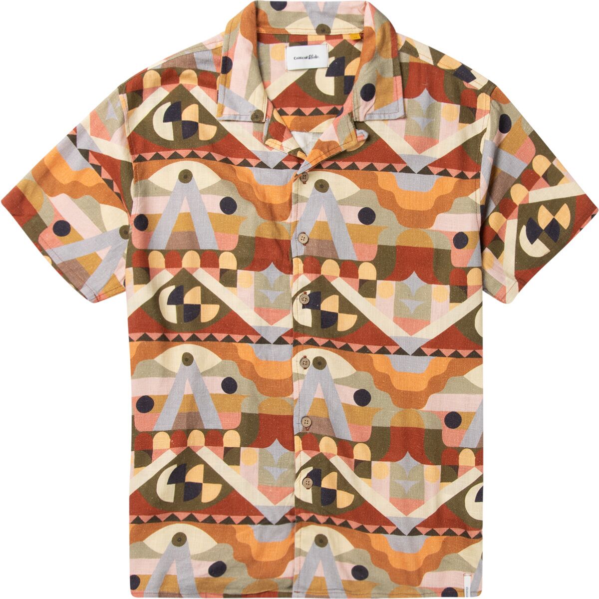 The Critical Slide Society Chocolate Short-Sleeve Shirt - Men's product image