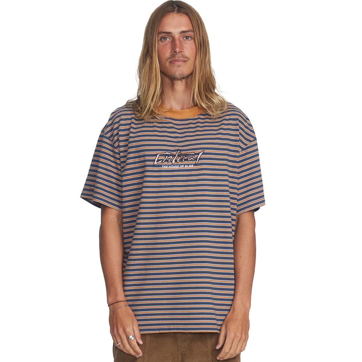 The Critical Slide Society Dune Stripe T-Shirt - Men's