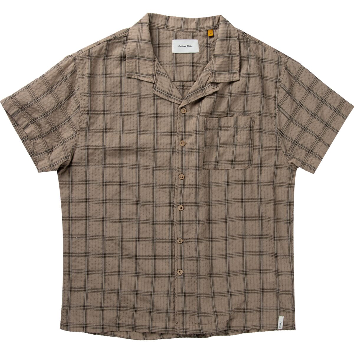The Critical Slide Society The Critical Slide Society Termoil Short-Sleeve Shirt - Men's Tan, XL