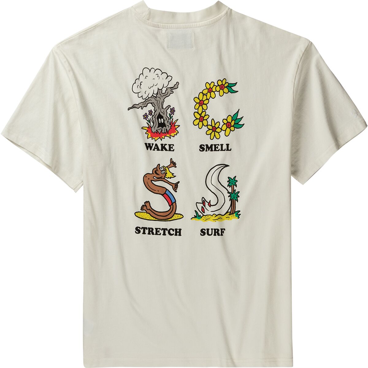 Image of The Critical Slide Society Routine T-Shirt - Men's Vintage White, S