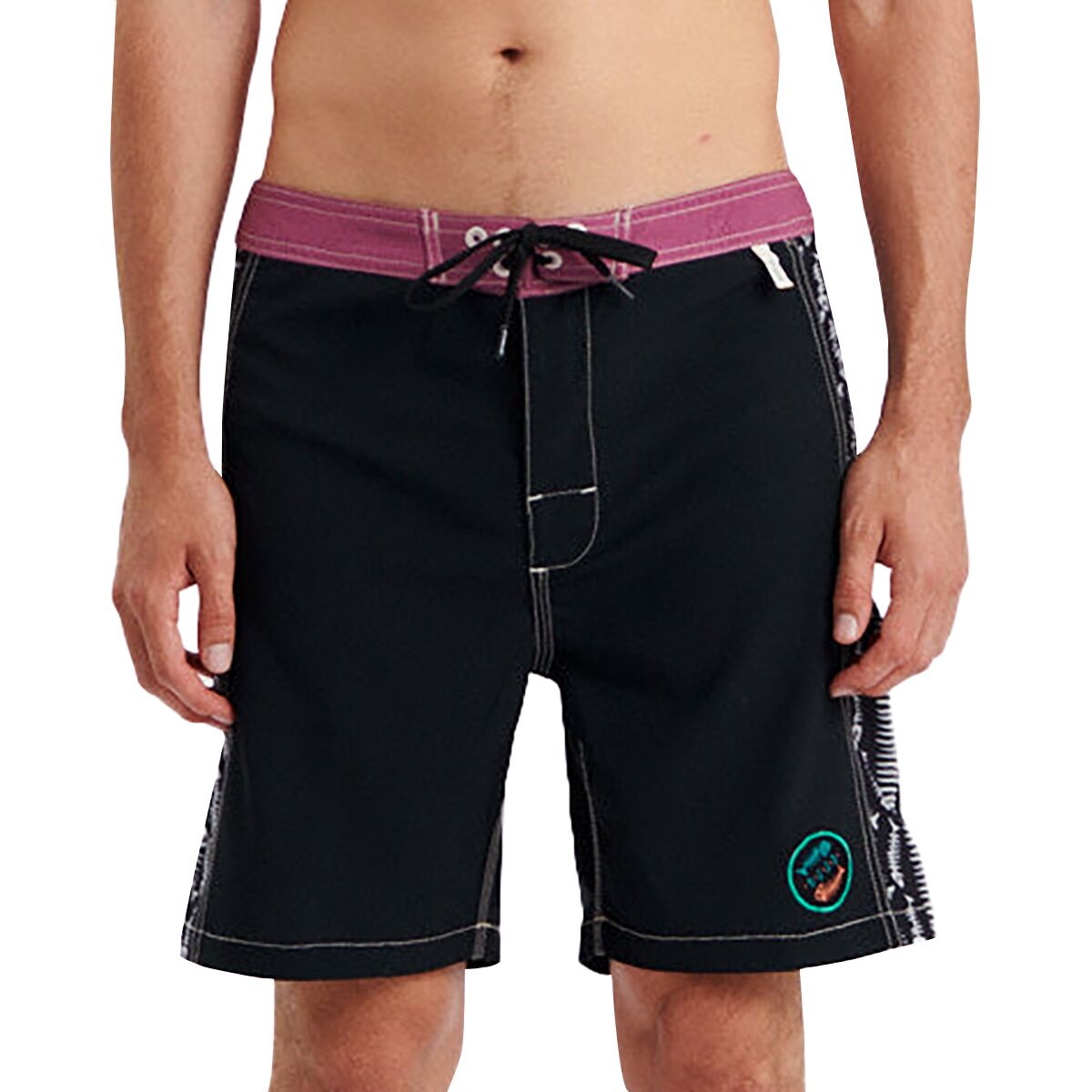 The Critical Slide Society The Critical Slide Society Boneyard 18in Panel Board Short - Men's Black, 34