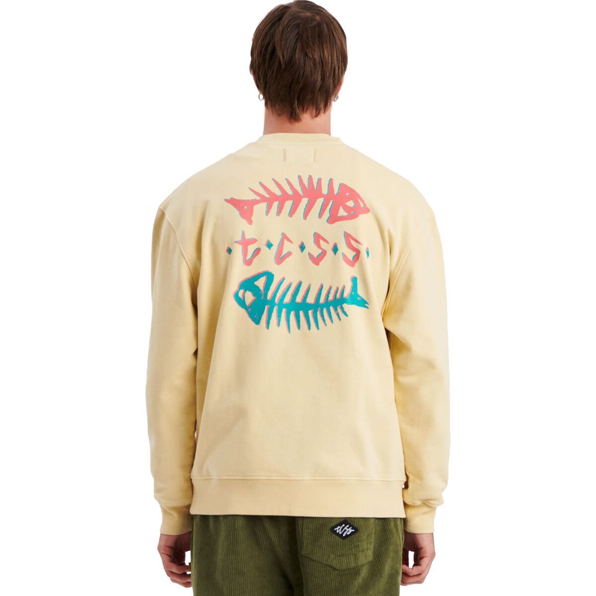 The Critical Slide Society Boneyard Crew Sweatshirt - Men's Sand, XL