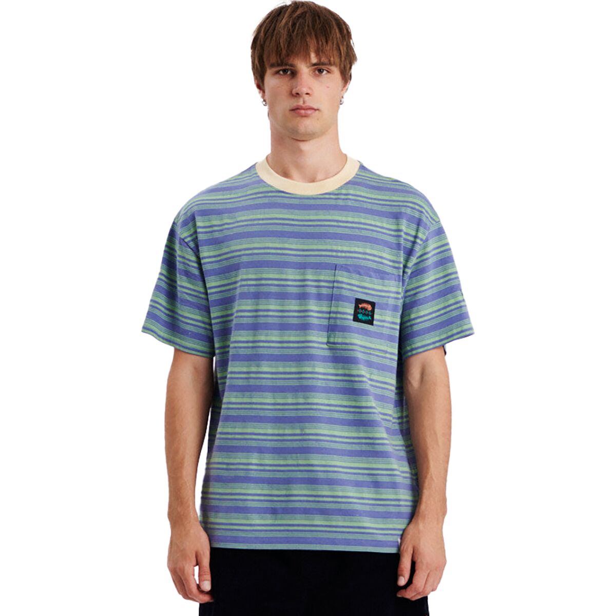 The Critical Slide Society The Critical Slide Society Boneyard Yarn Dye T-Shirt - Men's Blueberry, S