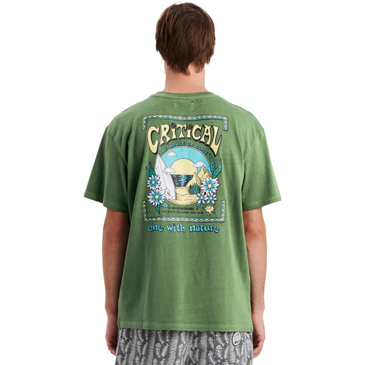 The Critical Slide Society The Critical Slide Society Paradise T-Shirt - Men's Mossy, L
