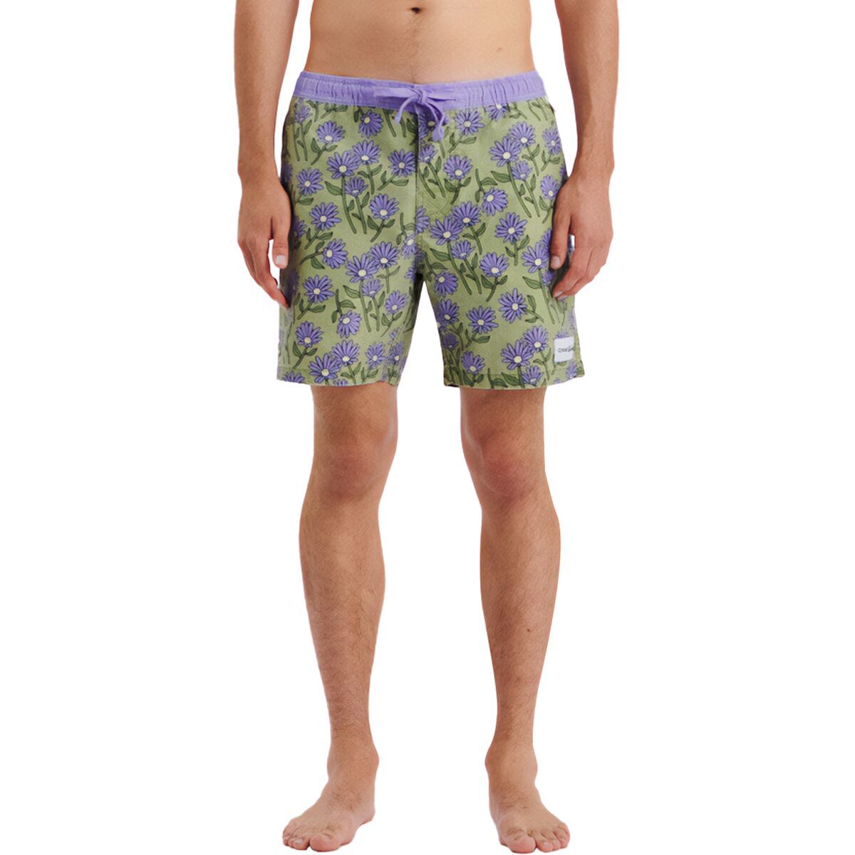 The Critical Slide Society Twist 16in Swim Trunk - Men's Sage, 34