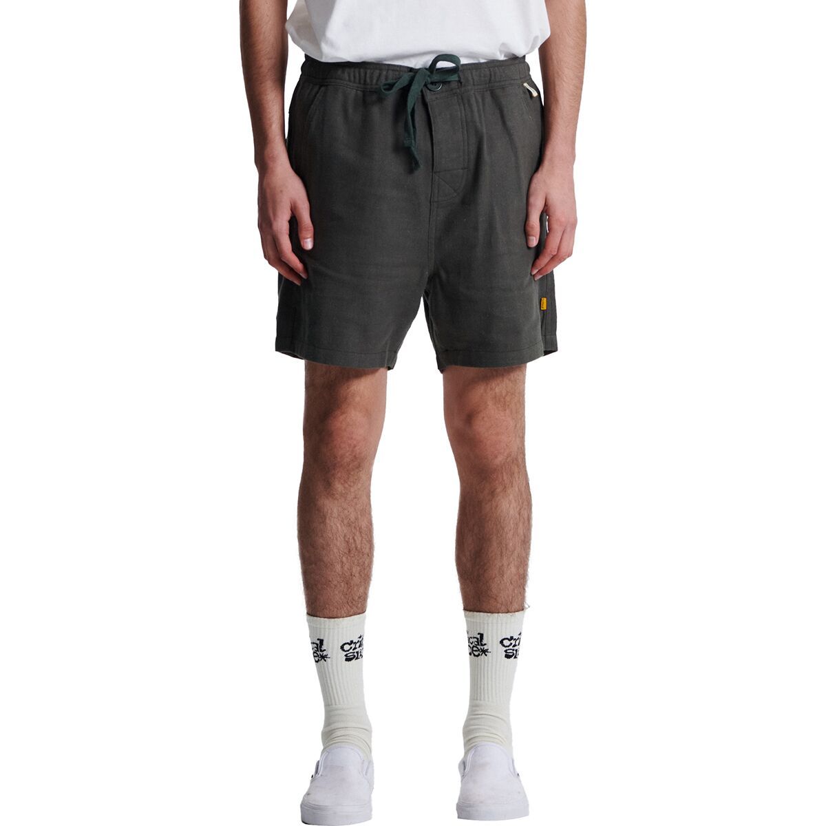 Image of The Critical Slide Society Cruiser Linen Short - Men's Sage, 38