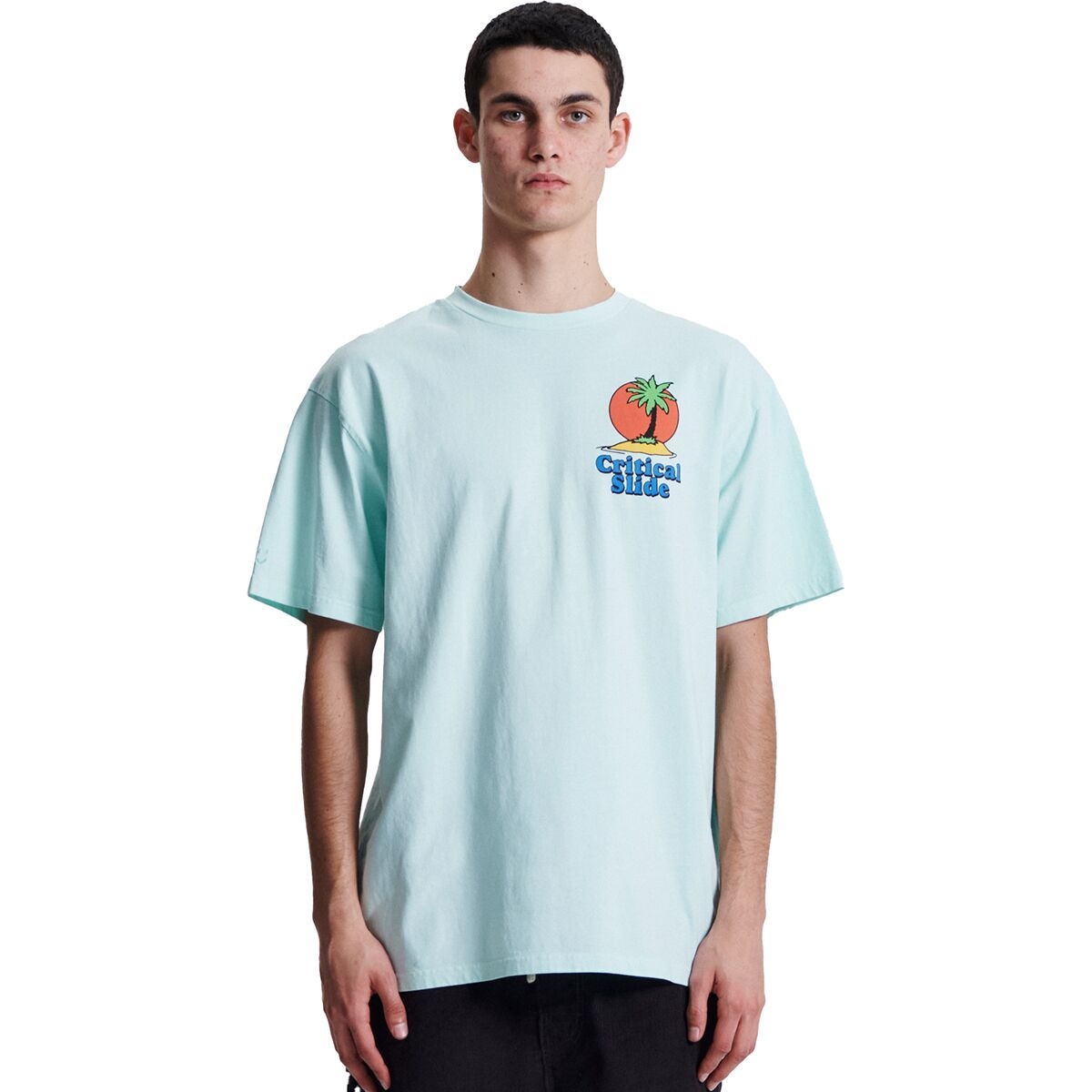 Image of The Critical Slide Society Castaway T-Shirt - Men's Ice, M