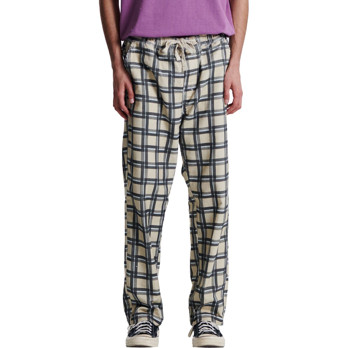The Critical Slide Society The Critical Slide Society Fever Check Pant - Men's Ecru, 36