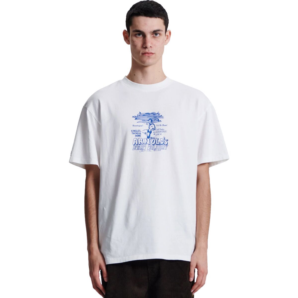 The Critical Slide Society Arnold T-Shirt - Men's Vintage White, L