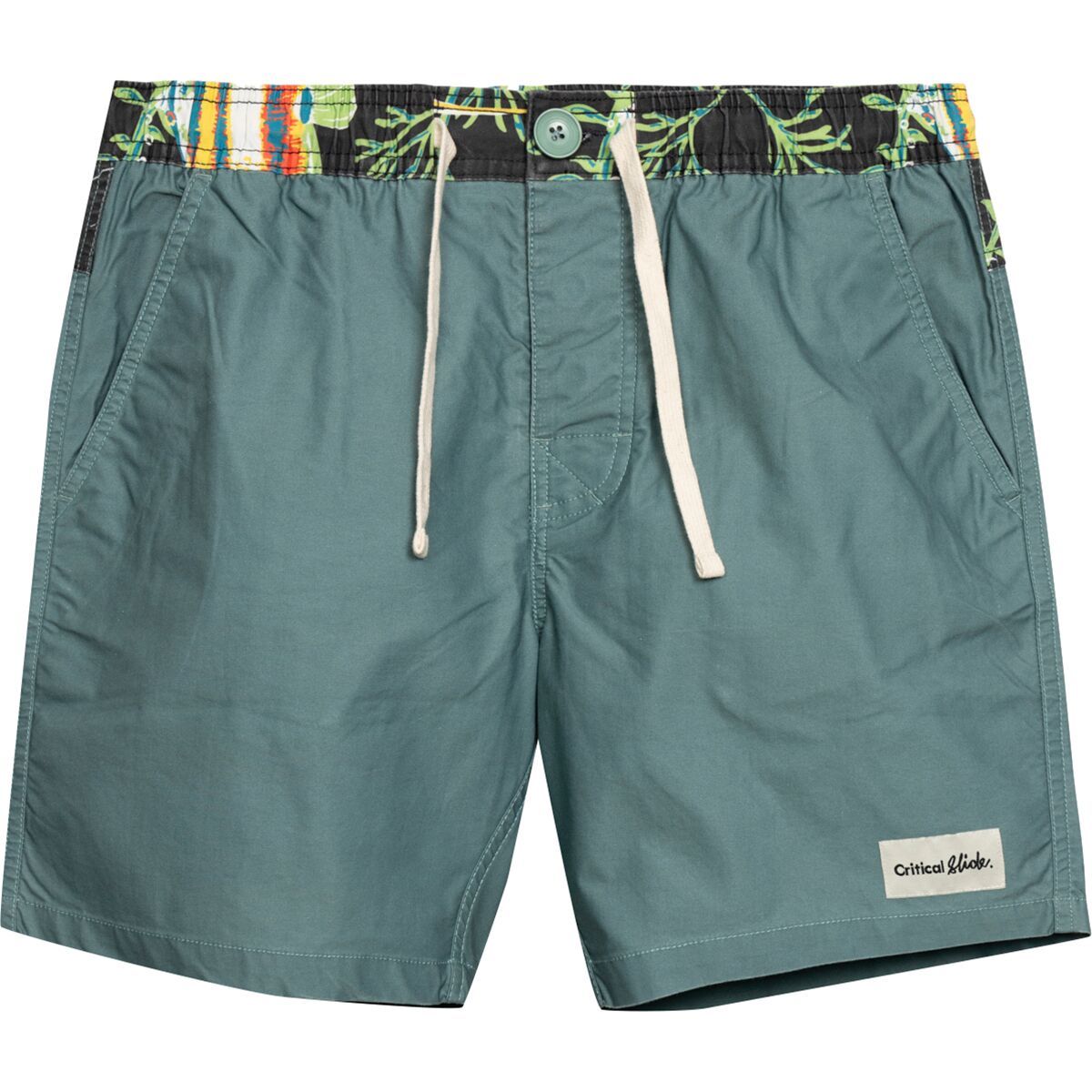 The Critical Slide Society Tropical Plain Jane 16in Trunk - Men's Green, 30
