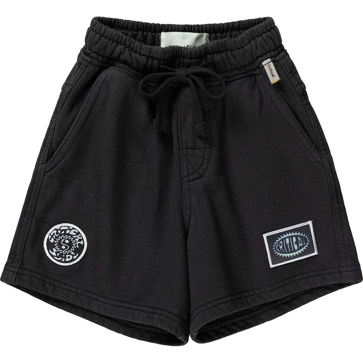 Image of The Critical Slide Society Buzzed Fleece Short - Toddler Boys' Vintage Black, 2