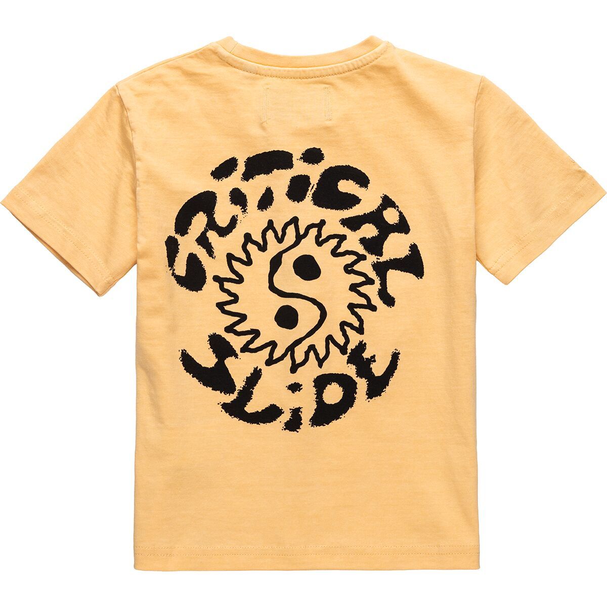 Image of The Critical Slide Society Ying Yang T-Shirt - Toddler Boys' Sunset Orange, 2
