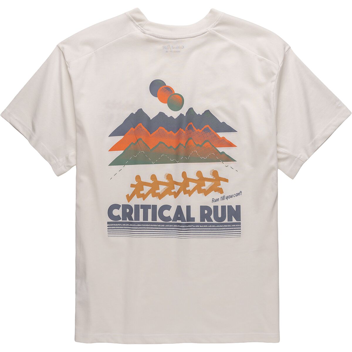 Image of The Critical Slide Society Run T-Shirt - Men's Vintage White, XXL