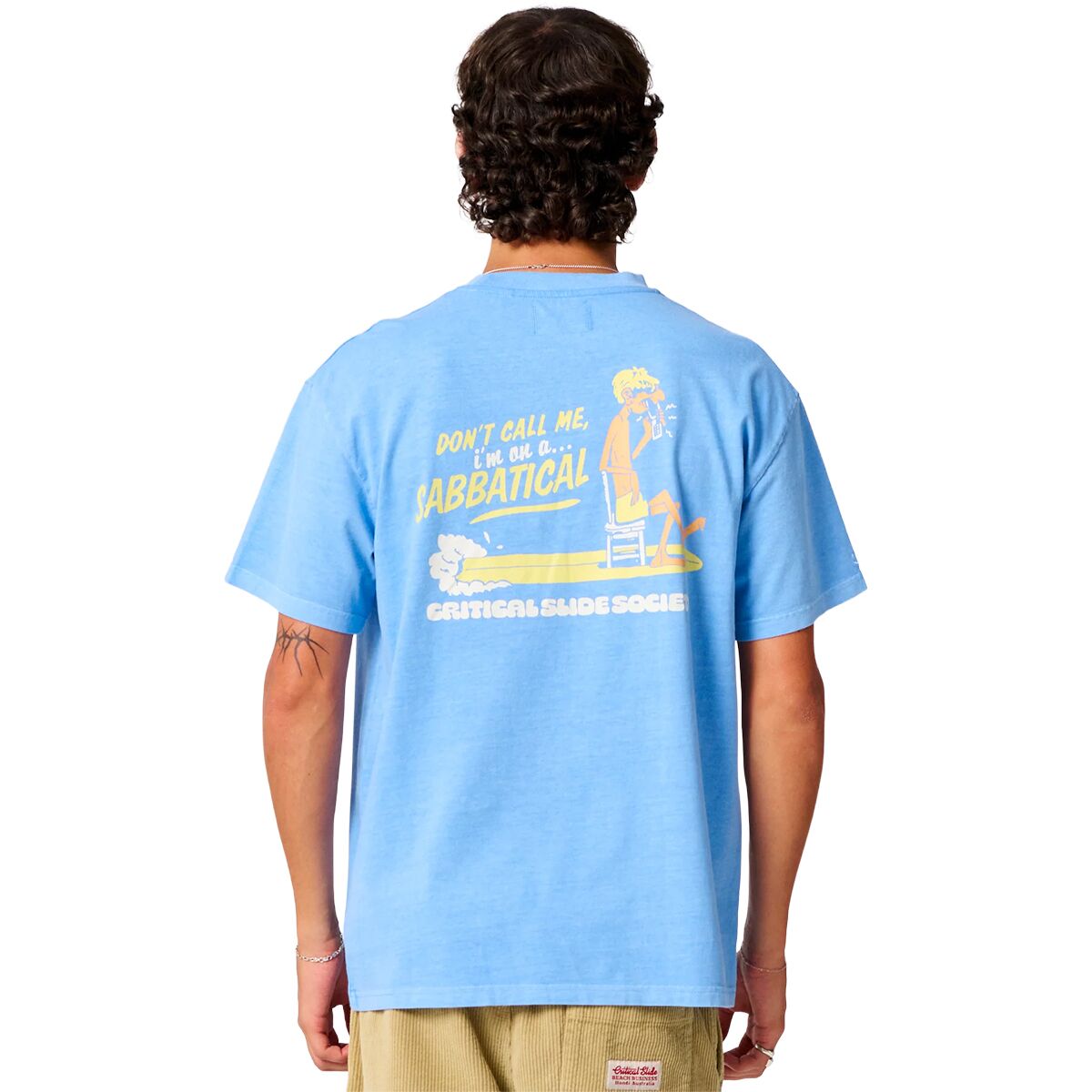 Image of The Critical Slide Society Sabbatical T-Shirt - Men's Powder Blue, L