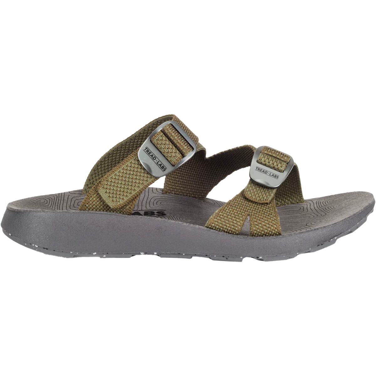 Image of Tread Labs Redway Slide Sandal - Men's Forest, 10.0