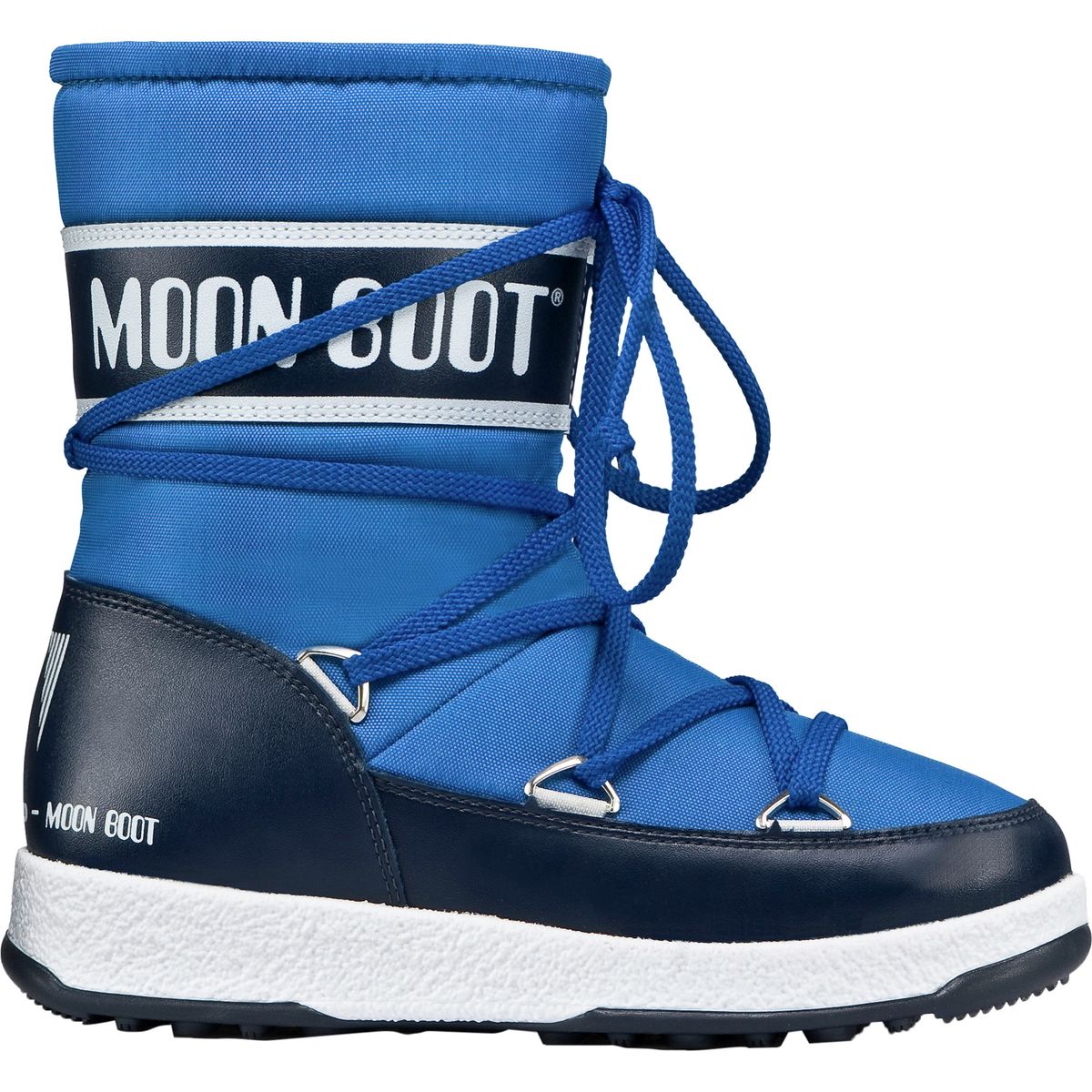 MOON BOOT Boots JR BOY SPORT BLACK/ORANGE Black