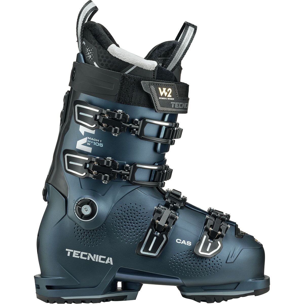 Tecnica Mach1 MV 105 Ski Boot - 2025 - Women's Iridescent Green, 23.5