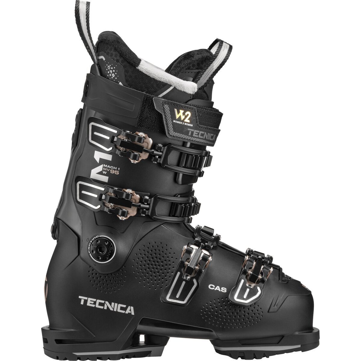 Tecnica Mach1 MV 95 Ski Boot - 2025 - Women's Black, 26.5