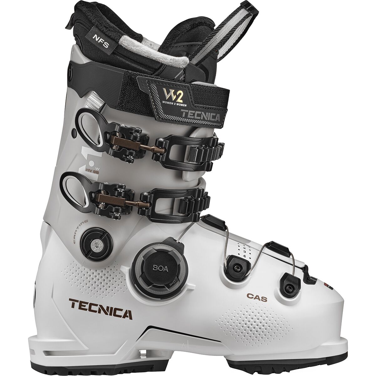 Tecnica Tecnica Mach Boa HV 95 Ski Boot - 2025 - Women's Cold White, 26.5
