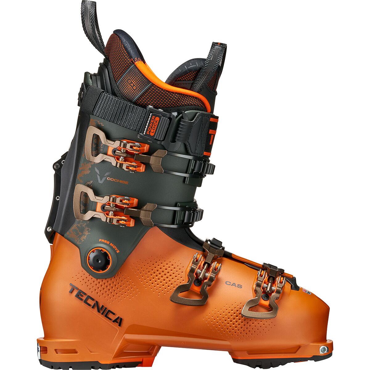 Image of Tecnica Cochise 130 Ski Boot - 2027 - Men's Dark Icon Orange, 26.5