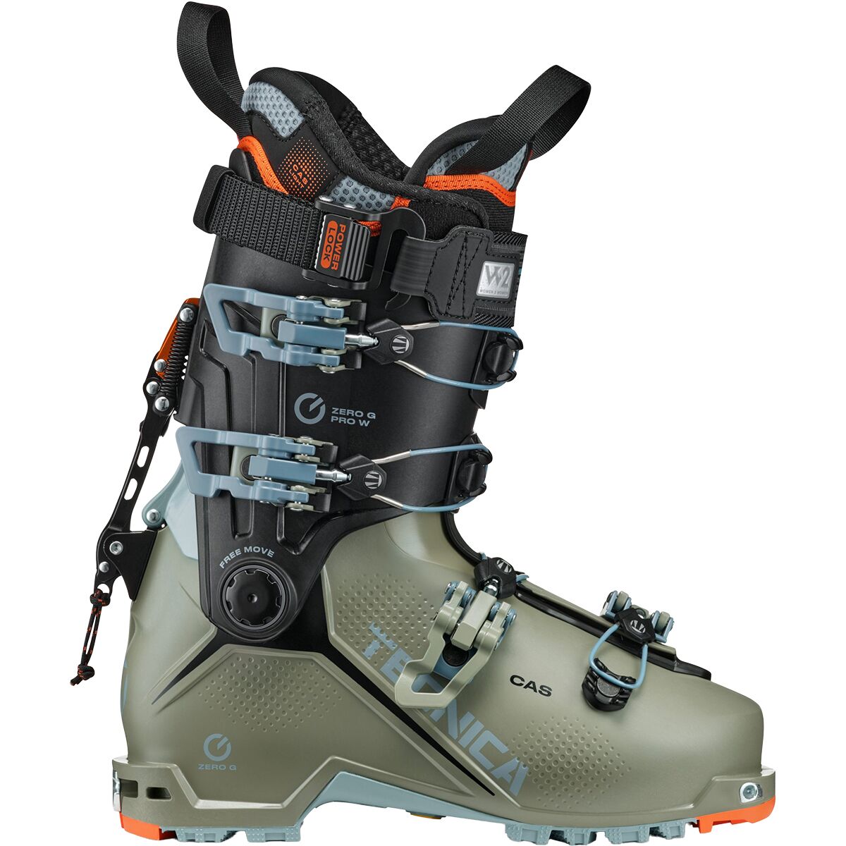 Image of Tecnica Zero G Tour Pro Ski Boot - 2027 - Women's Camp Green, 24.5