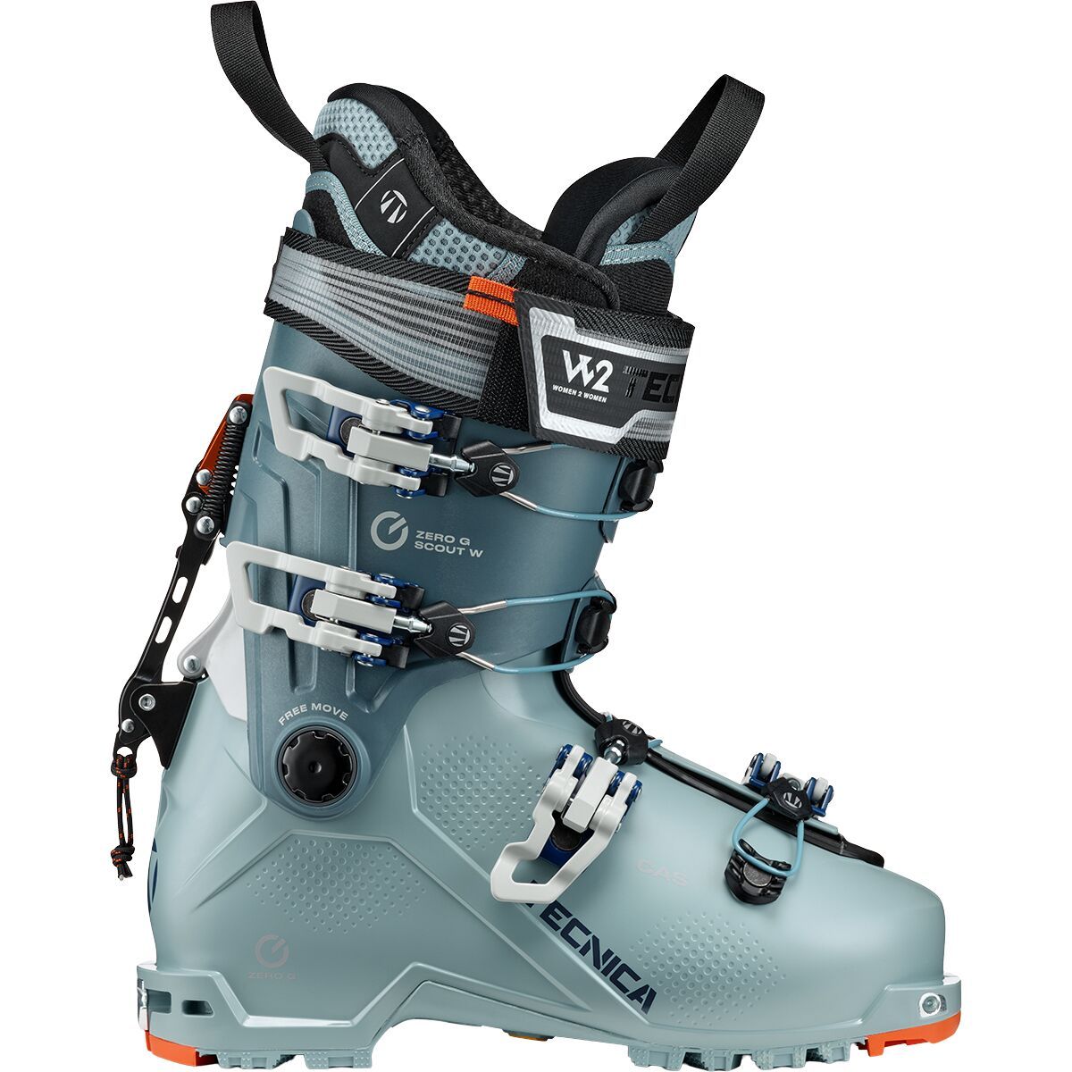 Image of Tecnica Zero G Tour Scout Ski Boot - 2026 - Women's Lichen Blue, 23.5