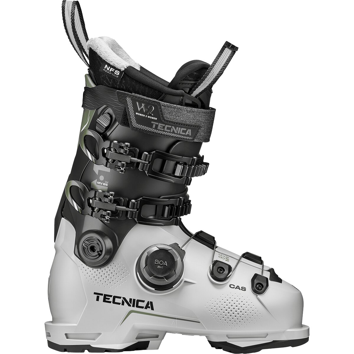Image of Tecnica Mach MV 85 BOA Ski Boot - 2027 - Women's Cool Grey, 25.5