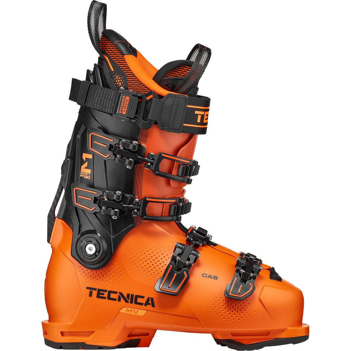 Image of Tecnica Mach1 MV 130 Ski Boot - 2027 Icon Orange, 28.5