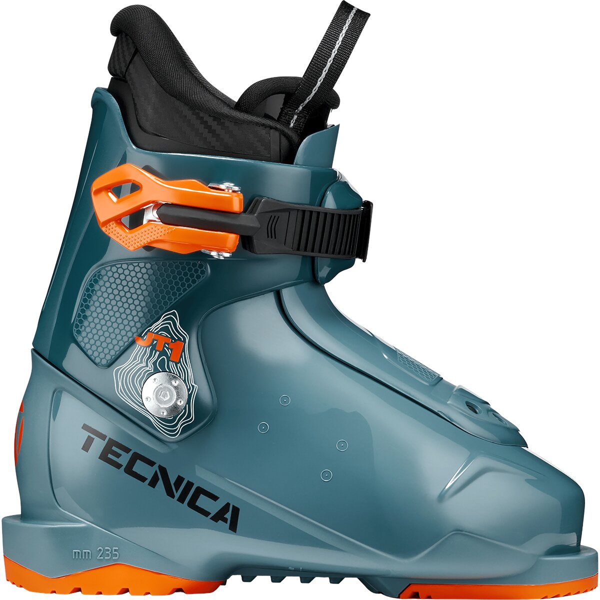 Image of Tecnica JT 1 Ski Boot - 2027 - Kids' Stormy Dark, 14.5