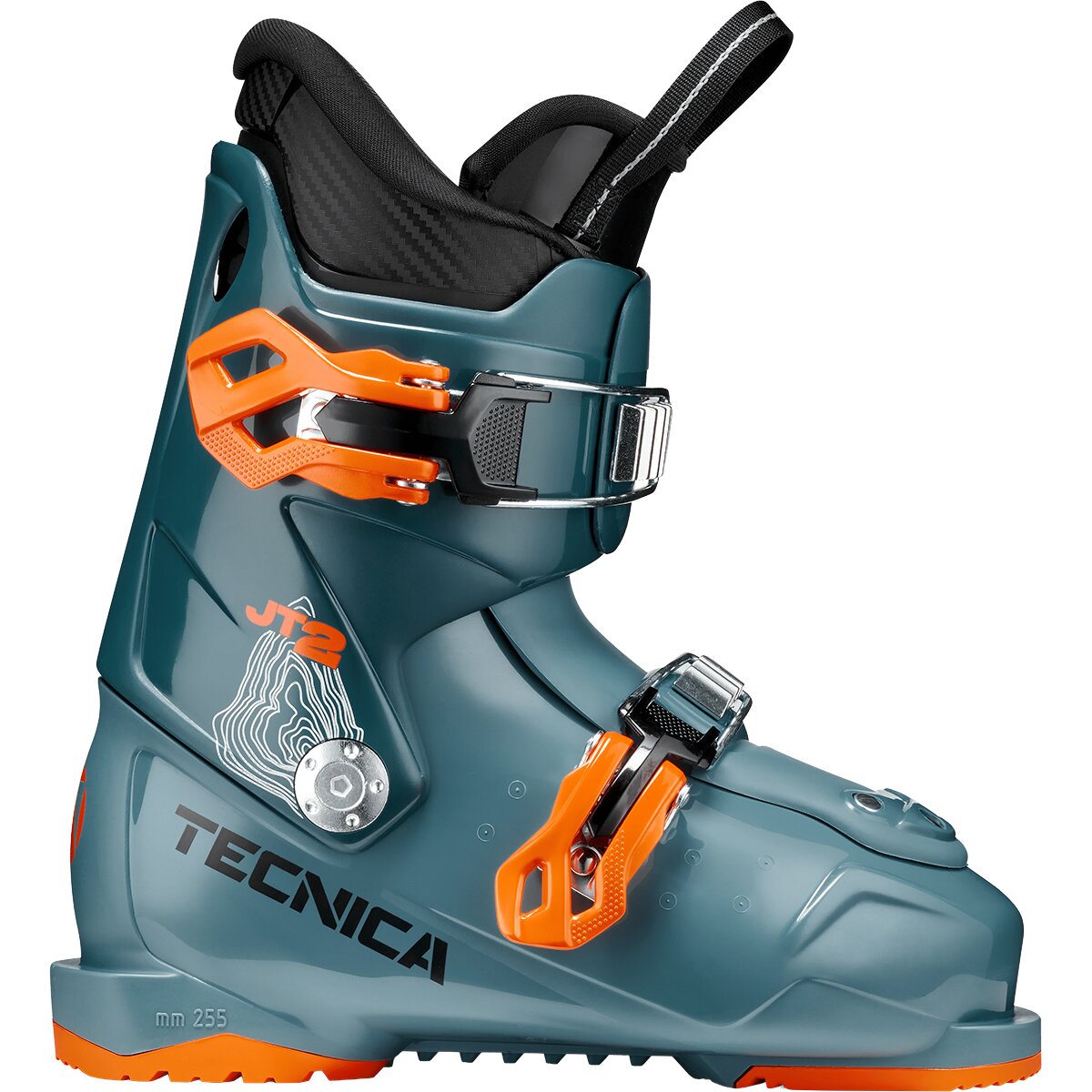 Image of Tecnica JT 2 Ski Boot - 2027 - Kids' Stormy Dark, 17.5