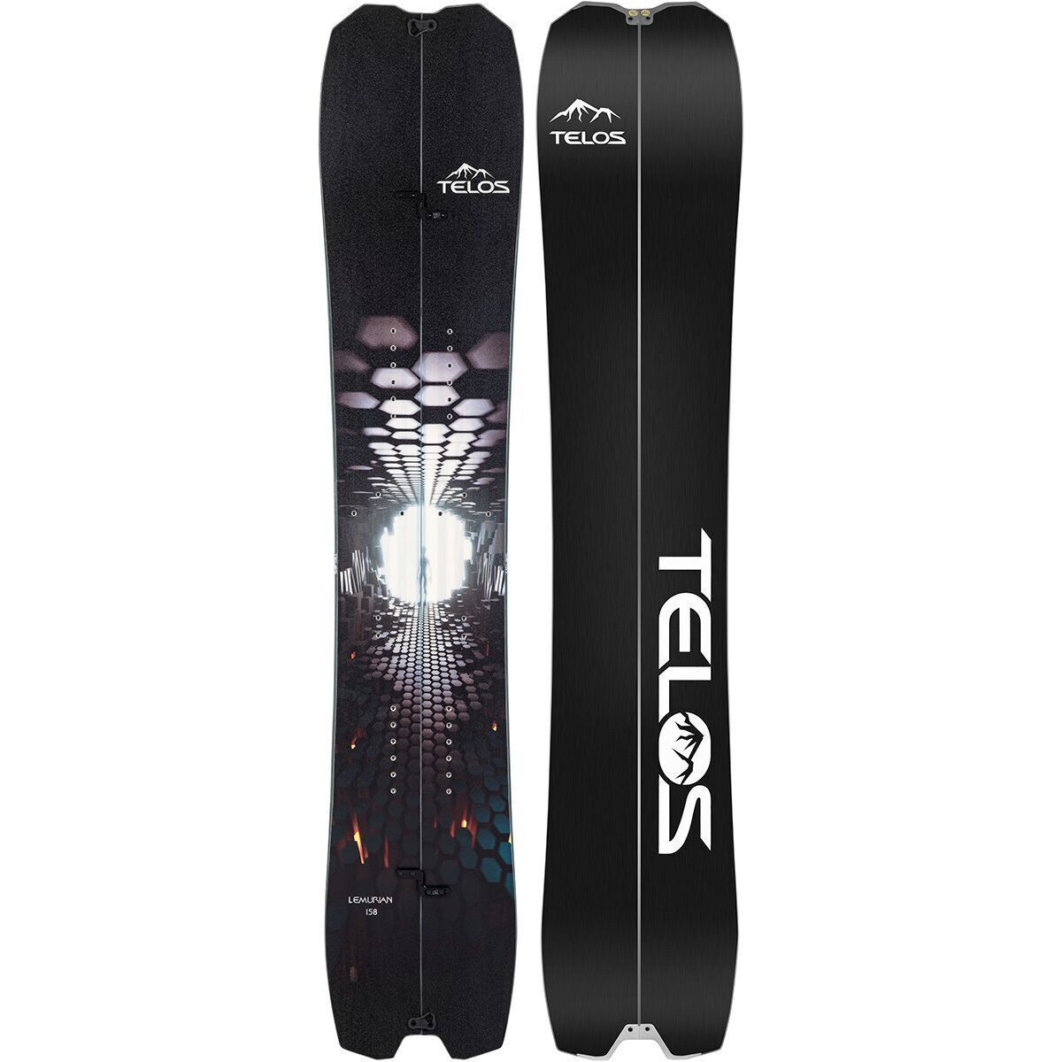 Image of Telos Snowboards Lemurian Splitboard - 2023 B&W, 166cm