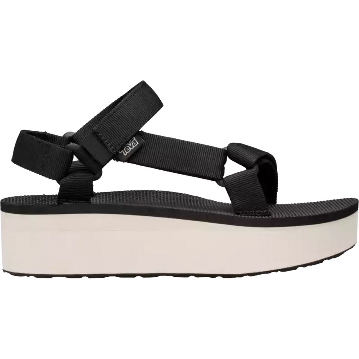 Teva Flatform Universal Sandal - Women's Black/Tan, 5.0