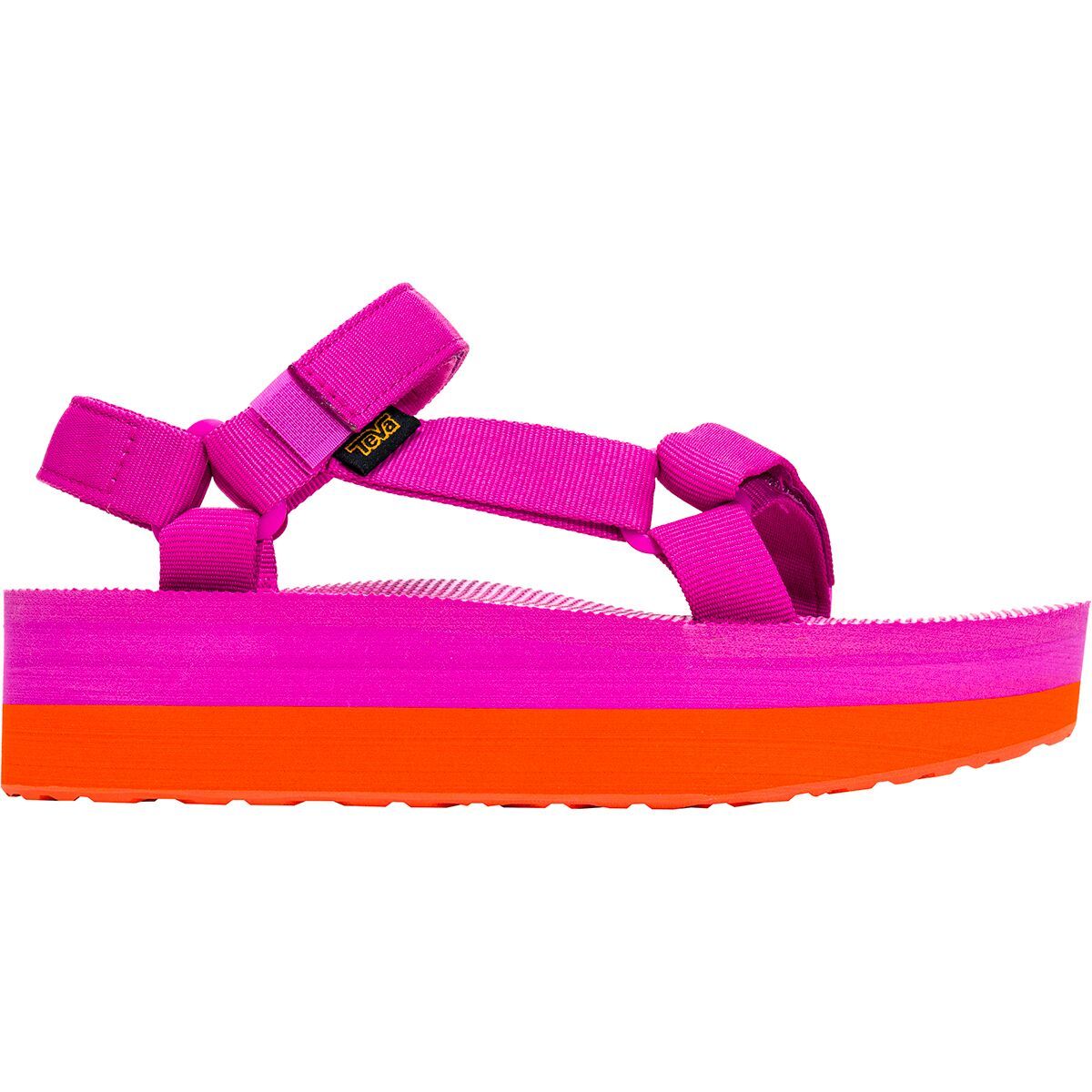 Teva Flatform Universal Sandal - Women's Rose Violet/Orangeade, 8.0