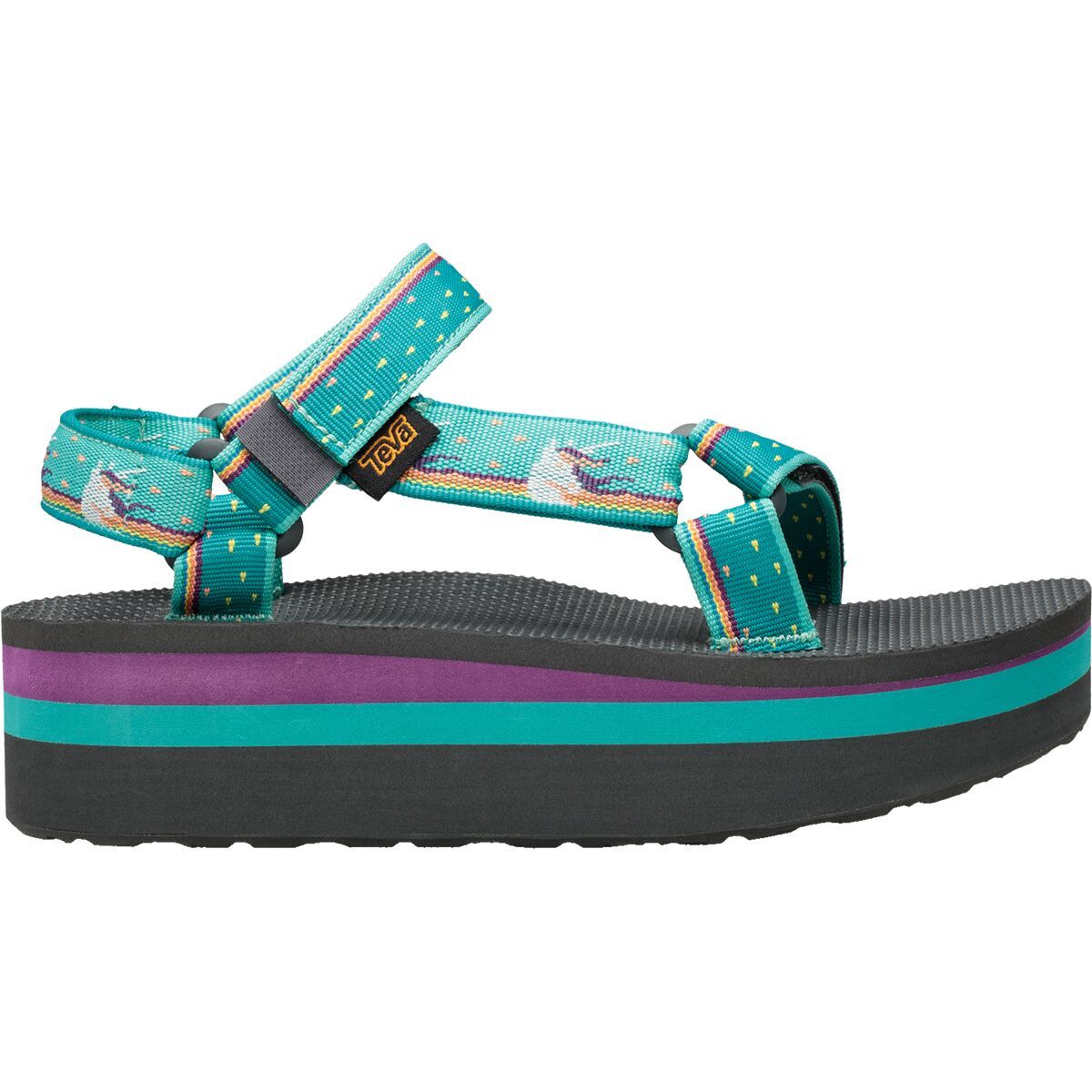 Teva Flatform Universal Sandal - Women's Unicorn Waterfall, 7.0