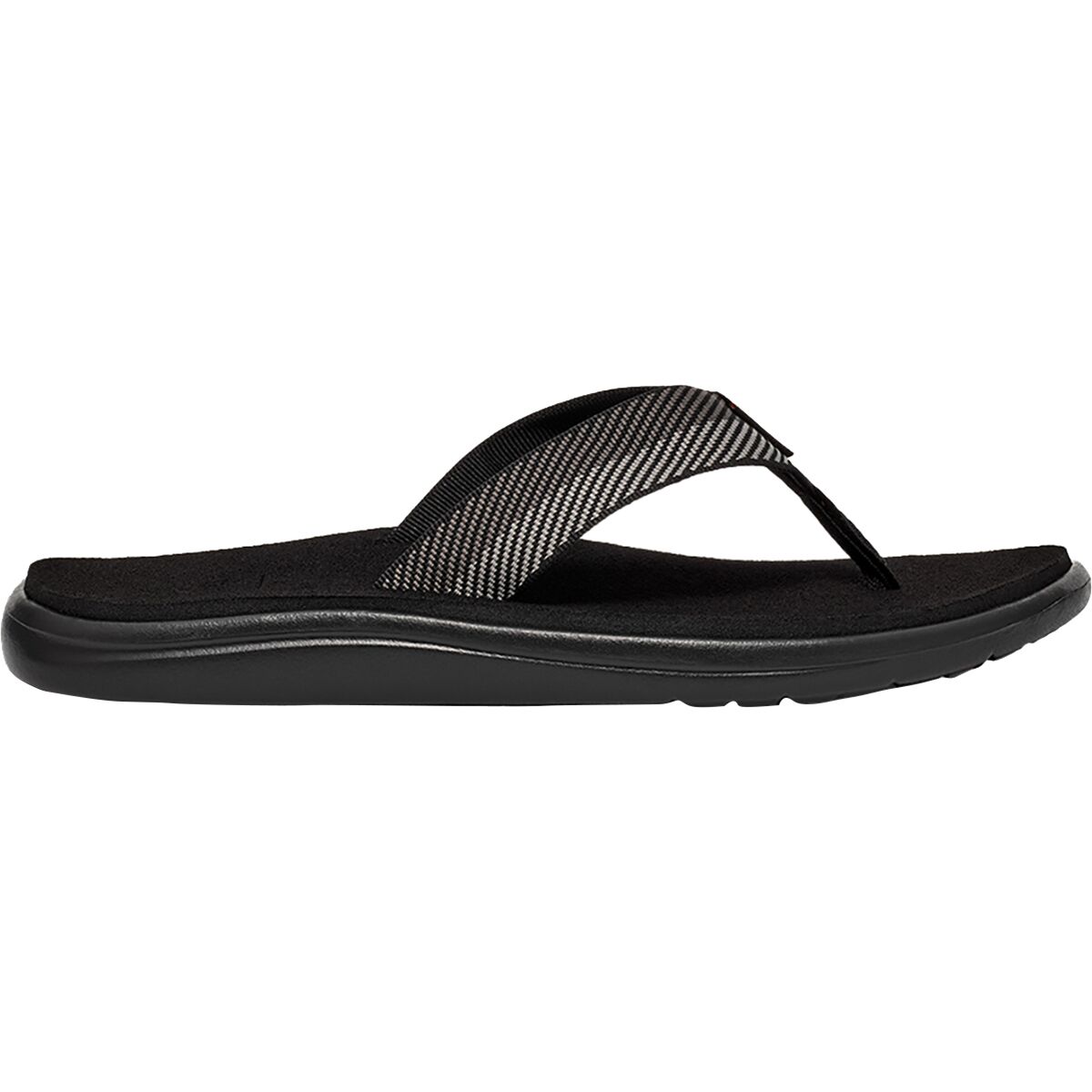 Teva Teva Voya Flip Flop - Men's Vori Black Gray, 12.0