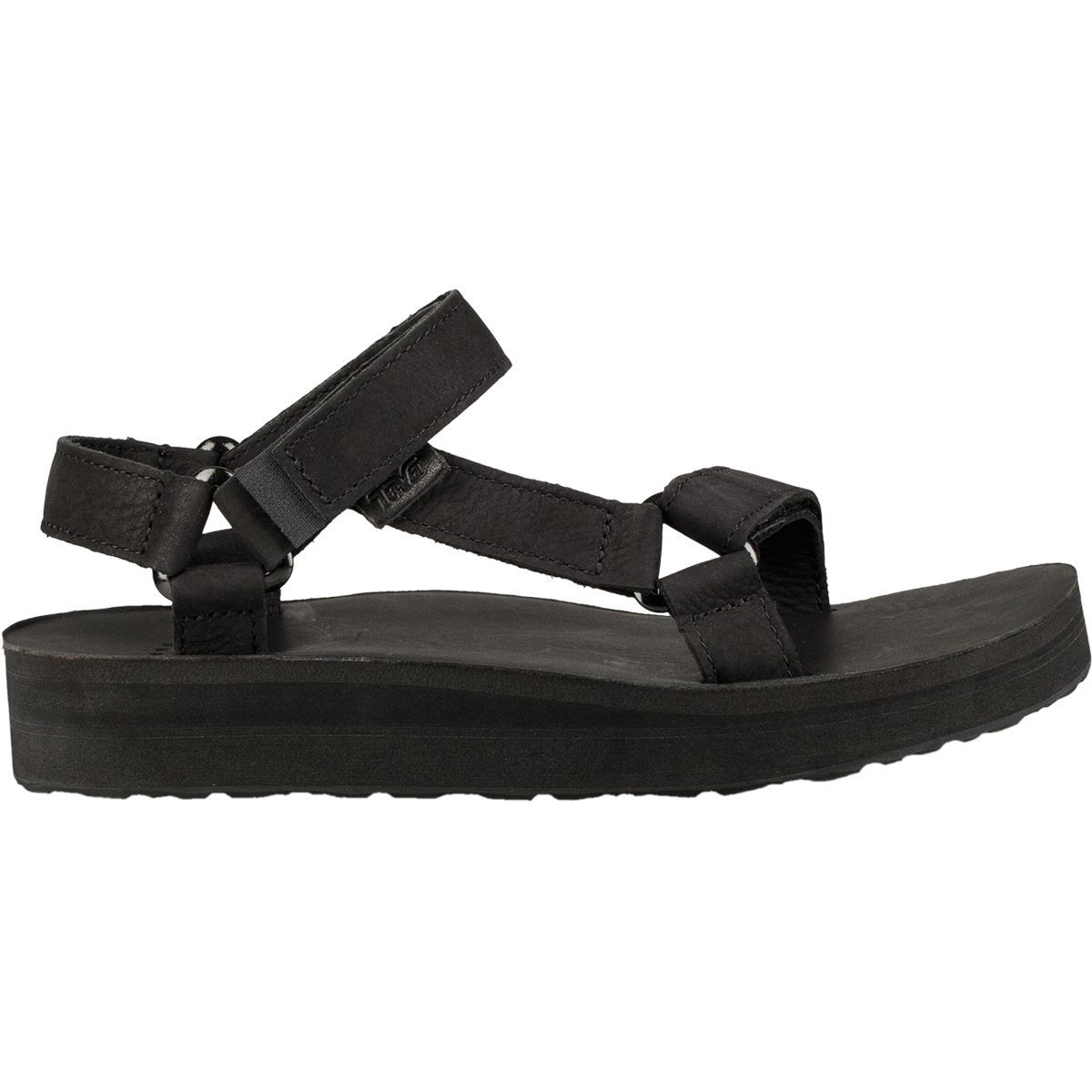 Teva Midform Universal Leather Sandal - Women's Black, 11.0