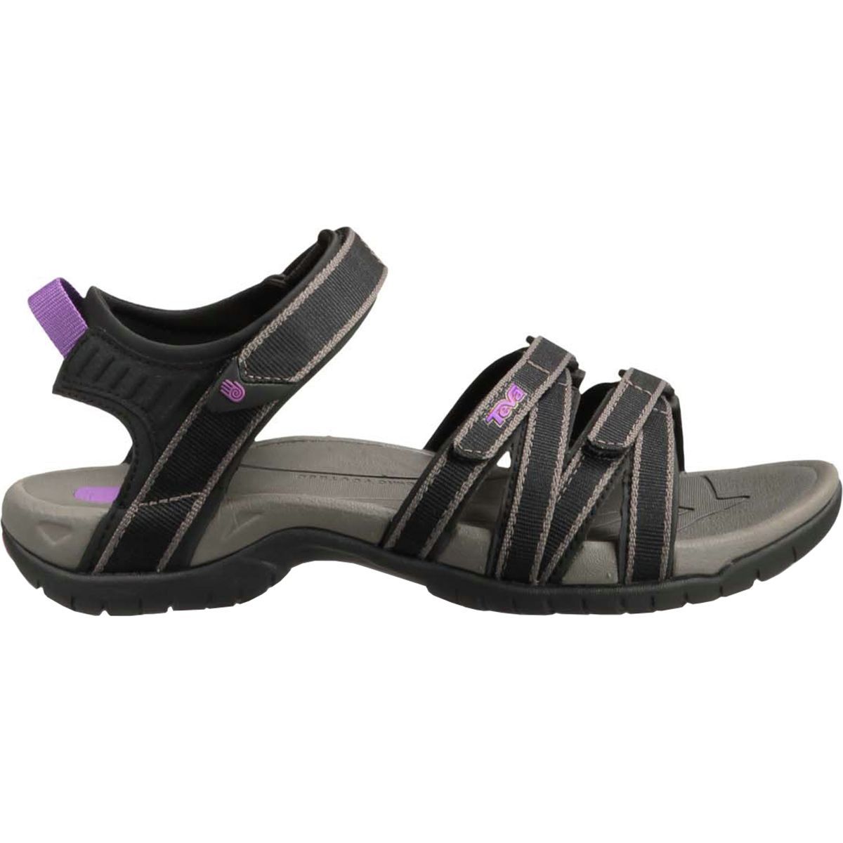 Teva Tirra Sandal - Women's Black/Grey, 7.5