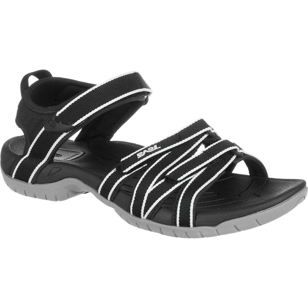 Teva Tirra Sandal - Women's Black/White, 11.0